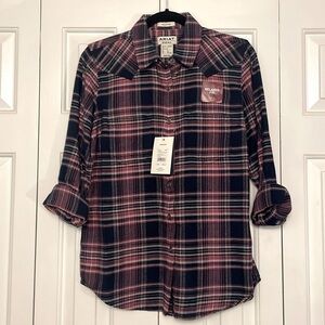 3 FOR $15 ‼️ NWT Ariat flannel